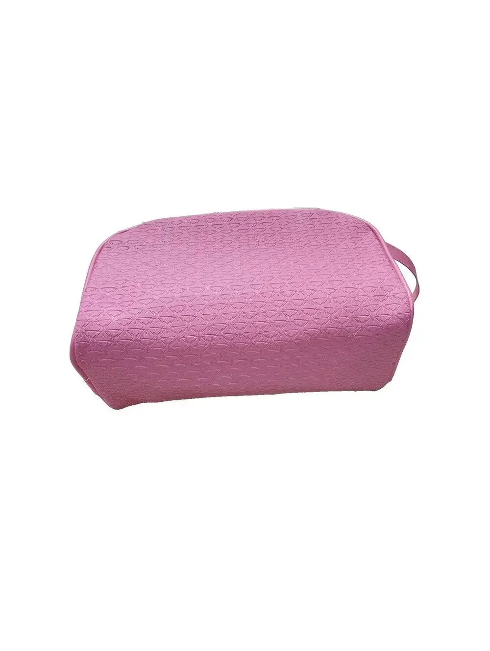 Large Pink Star Cosmetics Double Zip Makeup Bag, Pink, Big Travel Toiletry Carry
